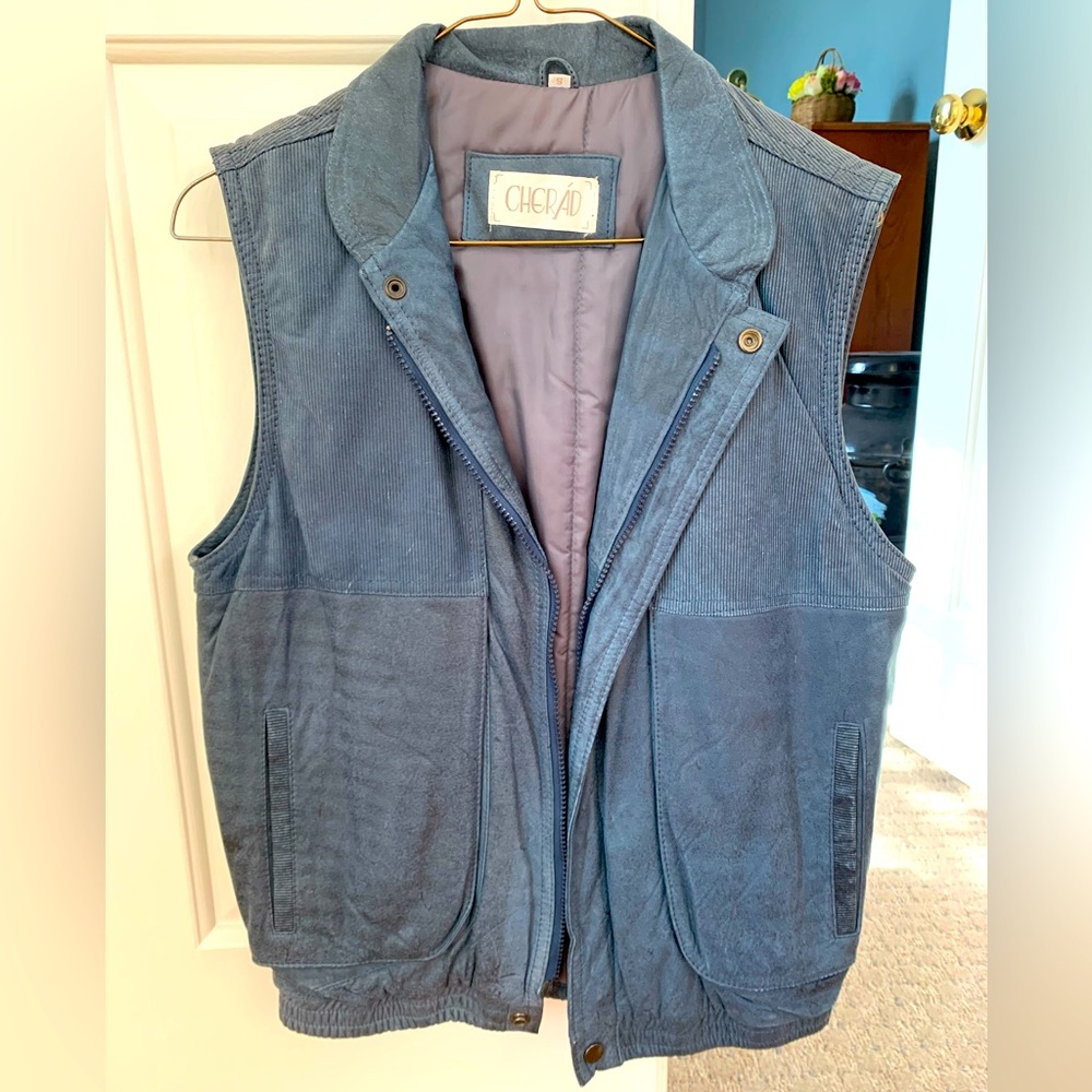 Vintage Cherad Leather Vest